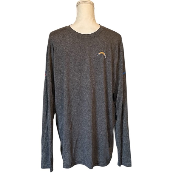 NFL Los Angeles Chargers The Nike Tee Dri-Fit Long Sleeve Shirt Men’s XL - Picture 13 of 13
